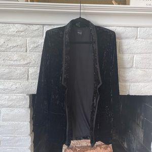 Velvet Blazer